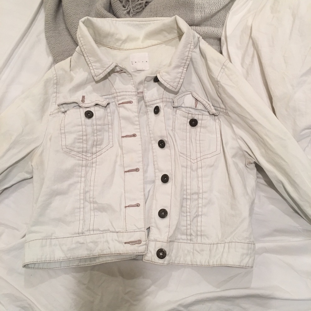 Leith jean jacket from Nordstrom